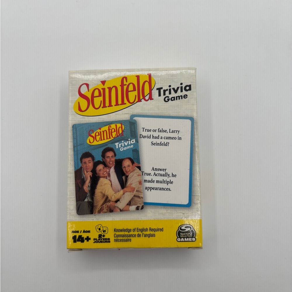 Seinfeld Trivia Game - White